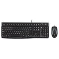 LOGITECH MK120 Corded Combo - BLACK - USB - BGR