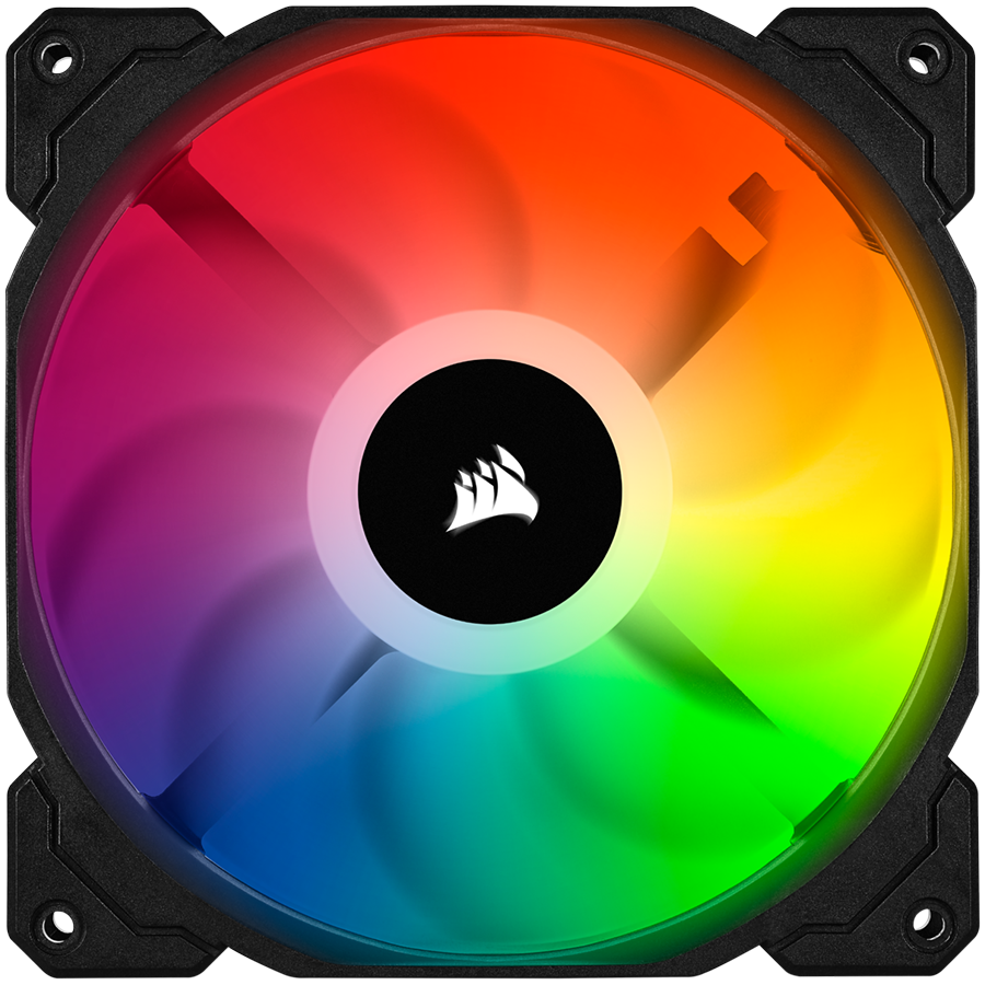 SP140 RGB PRO, 140mm RGB LED Fan, Single Pack