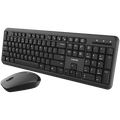 CANYON SET-W20 EN/BG Keyboard+Mouse Velvet Wireless Black