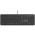 CANYON keyboard HKB-20 EN/BG Velvet Wired  Black