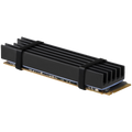 AXAGON CLR-M2L10 passive - M.2 SSD, 80mm SSD, ALU body, silicone thermal pads, height 10mm