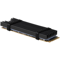 AXAGON CLR-M2L6 passive - M.2 SSD, 80mm SSD, ALU body, silicone thermal pads, height 6mm
