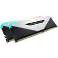 CORSAIR DDR4, 3200MHz 16GB 2x8GB Dimm, 16-20-20-38, XMP 2.0, Vengeance RGB RT, RGB LED, Black PCB, 1.35V, for AMD Ryzen