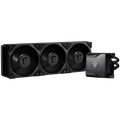 MSI MEG CORELIQUID S360, 2.4” Customizable IPS Display, 3x MEG SILENT GALE P12 2000rpm PWM Fans, VRM Fan, Intel LGA 115x/1200/1700/2011/2066, AMD AM5/AM4/AM3+/AM3/AM2+/AM2/FM2+/FM2/FM1/TR4/sTRX4/SP3, 5Y Warranty