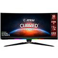 MSI Optix MEG381CQR Plus Curved Gaming Monitor, 37.5" 175Hz, UWQHD+ (3840x1600) 21:9, Rapid IPS Anti-glare, 400nits, 1000:1, 178°/178°, HDR, 2300R Curve, G-SYNC ULTIMATE, Mouse Bungee, 2x HDMI, 1xDP, 3xUSB 3.2, Adjustable stand, 3Y Warranty