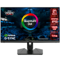 MSI Optix MAG274QRF-QD Gaming Monitor, 27" 165Hz, WQHD (2560 x 1440) 16:9, Rapid IPS Anti-glare, Quantum Dot, 1ms, 300nits, 1000:1, 178°/178°, HDR, G-sync Compatible, 1x DP, 2x HDMI, 1x Type-C, 2x USB 2.0 Type A, 1x Earphone out, Adjustable Stand, 3Y