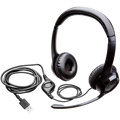 LOGITECH H390 Corded Headset - BLACK - USB
