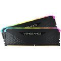 CORSAIR DDR4, 3200MHz 16GB 2x8GB Dimm, 16-20-20-38, XMP 2.0, Vengeance RGB RS, RGB LED, Black PCB, 1.35V, for AMD Ryzen & Intel