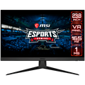 MSI Optix G243 Gaming Monitor, 23.8" 165Hz, FHD (1920x1080) 16:9, VA Anti-glare, 1ms, 350nits, 3000:1, 178°/178°, Freesync Premium, Adjustable Stand, 1x DP, 2x HDMI, 3Y Warranty