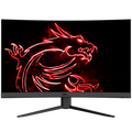 MSI Optix G27CQ4 Curved Gaming Monitor, 27" 165Hz, WQHD (2560 x 1440) 16:9, VA Anti-glare, 1ms, 250nits, 3000:1, 178°/178°, 1500R Curve, Freesync, Adjustable Stand, 1x DP, 2x HDMI, 3Y Warranty