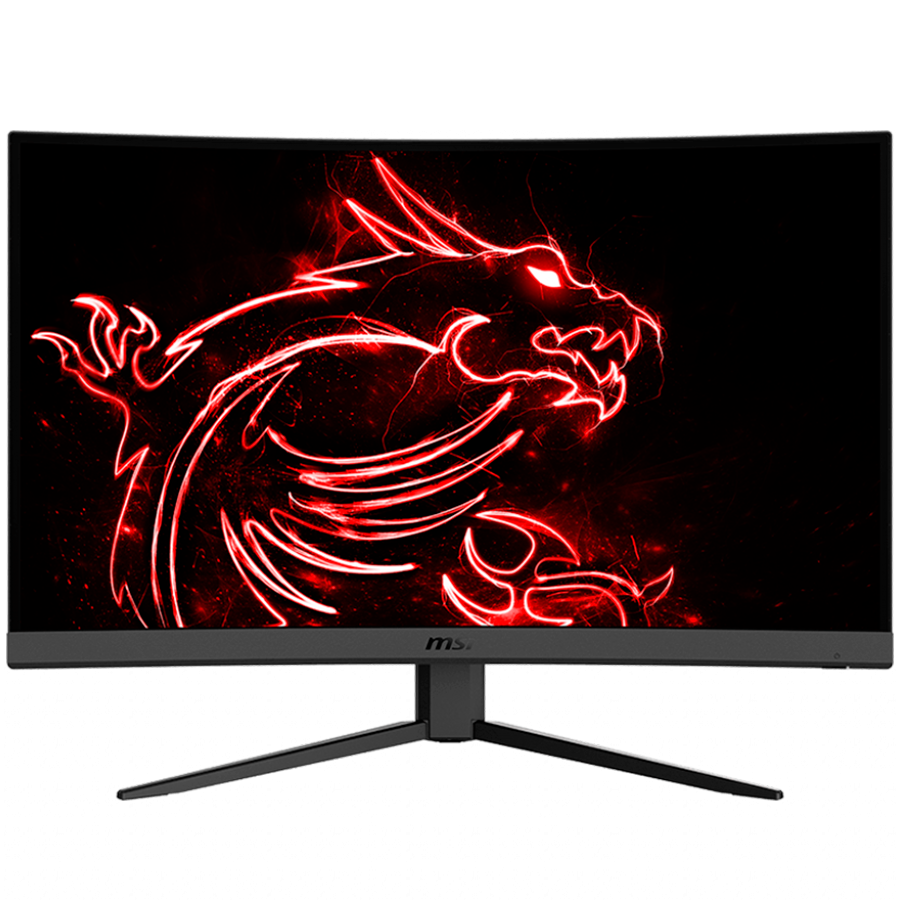 MSI Optix G27CQ4 Curved Gaming Monitor, 27" 165Hz, WQHD (2560 x 1440) 16:9, VA Anti-glare, 1ms, 250nits, 3000:1, 178°/178°, 1500R Curve, Freesync, Adjustable Stand, 1x DP, 2x HDMI, 3Y Warranty