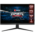 MSI Optix G241 Gaming Monitor, 23.8" 144Hz, FHD (1920x1080) 16:9, IPS Anti-glare, 1ms, 250nits, 1000:1, 178°/178°, AMD FreeSync, Anti-Flicker, 1x DP, 2x HDMI, 3Y Warranty