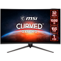 MSI OPTIX AG321CQR Curved Gaming Monitor 31.5" 165Hz, WQHD (2560x1440) 16:9, VA Anti-Glare, 1ms, 250nits, 3000:1, 178°/178°, 1500R Curve, FreeSync Premium, 1xHDMI 2.0, 1xDP, 1xUSB 2.0, 1x Earphone out, Adjustable Stand, 3Y