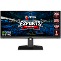 MSI OPTIX MAG301RF Gaming Monitor 29.5" 200Hz, FHD (2560x1080) 21:9, Anti-Glare, 1ms, 300nits,  1000:1, 178°/178°,  G-sync Compatible, 2xHDMI 2.0, 1xDP, 1x Earphone out, Adjustable stand, 3Y