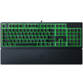 Razer Ornata V3 X US, Silent Membrane Switches, RGB Lighting, 1000 Hz Ultrapolling, UV coated ABS Keycaps, Soft-touch wrist rest
