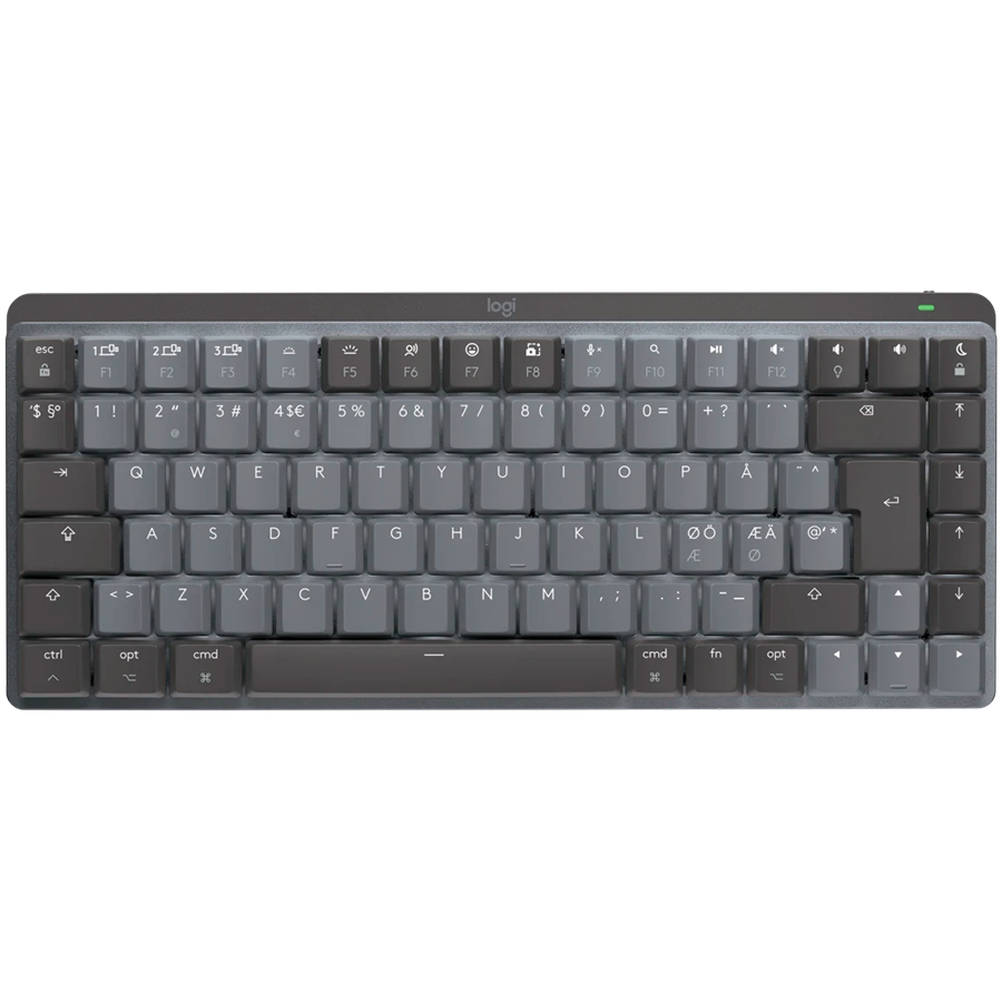 LOGITECH MX Mechanical Mini for MAC Bluetooth Illuminated Keyboard - SPACE GREY - US INT'L -  TACTILE
