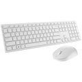 Dell Pro Wireless Keyboard and Mouse - KM5221W - US International (QWERTY) - White