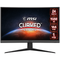MSI Optix G24C6 Curved Gaming Monitor, 23.6" 144Hz, FHD (1920x1080), VA Anti-glare, 1ms, 250nit, 3000:1, 178°/178°, 1500R Curve, FreeSync Premium, Anti-Flicker, 1x DP, 2x HDMI, 1x Earphone out, Adjustable stand, 3Y Warranty