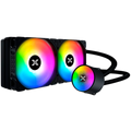 Liquid Killer X 240 EN47697, AIO Liquid Cooler, New X logo ARGB Pump Head, 2x120mm ARGB Fan, Plastic Steel Backpanel