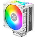 Xigmatek Air Killer Pro Arctic EN47925 White, X22A Arctic Fan, ARGB Top Cover, Reinforced Plastic Steel Backplate, Mini ARGB LED Controller