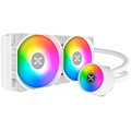 Xigmatek Liquid Killer X Arctic 240 EN47963, AIO Liquid Cooler, New X logo ARGB Pump Head, 2x120mm ARGB Fan, Plastic Steel Backpanel