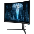 Monitor LED Samsung Curved LS32BG850NPXEN 32", VA, 16:9, UHD, 3840x2160@240Hz, 1,000,000 : 1, 178/178, 1ms, 350cd/m2, 2xHDMI, 1xDP, 2xUSB 3.0, VESA, Tilt, Swivel, Pivot, Height Adjust