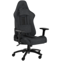 CORSAIR TC100 RELAXED Gaming Chair, Fabric - Grey and Black