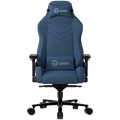 LORGAR Ace 422, Gaming chair, Anti-stain durable fabric, 1.8 mm metal frame, multiblock mechanism, 4D armrests, 5 Star aluminium base, Class-4 gas lift, 75mm PU casters, Blue