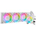EK-Nucleus AIO CR360 Lux D-RGB - White, 3x EK-FPT FAN 120 D-RGB PWM fans, Rotatable ARGB Pump Top, Intel Sockets LGA: 1150, 1151, 1155, 1156, 1200, 1700, 2011, 2011-3, 2066, AMD Sockets: AM4, AM5, 5 Year Warranty