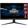MSI G2412 Gaming Monitor, 23.8" 170Hz, FHD (1920x1080) 16:9, IPS Anti-glare, 1ms, 250nits, 1100:1, 178°/178°, Adaptive Sync, Adjustable Stand, 1x DP, 2x HDMI, 3Y Warranty