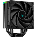 DeepCool AK400 Digital, CPU Air Cooler, 1x120mm FK120 PWM Fan, Digital Display, ARGB, TDP 220W, 4 Heatpipes, Black, LGA1700/1200/115x, AMD AM5/AM4, 126x97x156 mm(LxWxH), 3Y, R-AK400-BKADMN-G