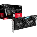 ASROCK Video Card AMD Radeon RX7800XT Challenger 16GB OC, GDDR6, 256-bit, 3x DisplayPort 2.1, 1x HDMI 2.1, 2x 8-pin Power Connectors, Recommended PSU 750W