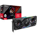 Asrock Video Card AMD Radeon RX7800XT Phantom Gaming 16GB OC, GDDR6, 256-bit, 3x DisplayPort™ 2.1, 1x HDMI™ 2.1, 2x 8-pin Power Connectors, Recommended PSU 800W