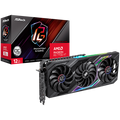 ASROCK Video Card AMD Radeon RX7700XT Phantom Gaming 12GB OC, GDDR6, 192-bit, 3x DisplayPort 2.1, 1x HDMI 2.1, 2x 8-pin Power Connectors, Recommended PSU 750W