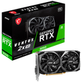 MSI Video Card Nvidia GeForce RTX 3050 VENTUS 2X XS 8G OC, 8GB GDDR6, 128bit, Boost: 1807 MHz, 2560 CUDA Cores, PCIe 4.0, 1x DP 1.4a, 1xHDMI 2.1a, 1xDL-DVI-D, RAY TRACING, Dual Fan, 500W, 3Y