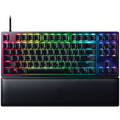 Razer Huntsman V2 Tenkeyless, Optical Gaming Keyboard (Clicky Optical Switch), US Layout, Doubleshot PBT Keycaps, Sound Dampening Foam, Razer Chroma™ RGB, Up to 8000Hz polling rate, Aluminum matte top plate