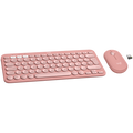 LOGITECH Pebble 2 Bluetooth Keyboard Combo - TONAL ROSE - US INT'L