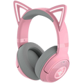 Kraken Kitty BT V2 - Quartz Ed. Pink, Wireless Gaming Headset, Kitty Ears and Earcups, Bluetooth 5.2 with Gaming Mode, TriForce 40 mm Drivers, Built into the earcups microphone, Up to 40-hour Battery Life with Type C Charging