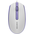 CANYON mouse M-10 Wired White Lavender