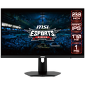 MSI G244F Gaming Monitor, 23.8" 170Hz, FHD (1920x1080) 16:9, Rapid IPS Anti-glare, 1ms, 250nits, 1000:1, 178°/178°, Adaptive Sync, Adjustable Stand, 1x DP, 2x HDMI, 3Y Warranty