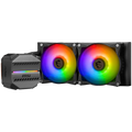 MSI MAG CORELIQUID M240 Liquid Cooler, 2x 120mm ARGB PWM Fans, ARGB Block, Intel LGA 115x/1200/1700/1366/2011/2011-3/2066, AMD AM5/AM4, 3Y Warranty
