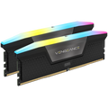CORSAIR DDR5, 5600MT/s 32GB 2x16GB DIMM, 40-40-40-77, XMP 3.0, VENGEANCE RGB DDR5 Black Heatspreader, RGB LED, 1.25V