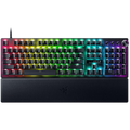 Huntsman V3 Pro - US Layout, Gaming Keyboard, Analog Optical Switch Gen-2, Razer Chroma RGB, Magnetic Firm Leatherette Wrist Rest, Multi-function Dial with 3 dedicated button, Detachable Type-C Cable, Doubleshot PBT Keycaps, 1000 Hz Polling Rate