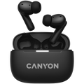 CANYON headset OnGo TWS-10 ANC+ENC Black