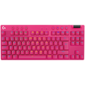 LOGITECH G PRO X TKL LIGHTSPEED Mechanical Gaming Keyboard - MAGENTA - US INT'l - TACTILE