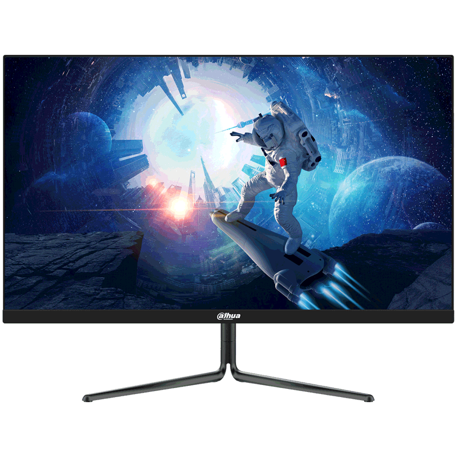 Dahua LM27-E231 Monitor, 27" FHD (1920x1080) IPS, 165Hz, 100% sRGB, 16:9, 1000:1, 320nits, 178°/178°, 1ms, VESA,  1x DP 1.2, 2x HDMI 1.4, 1x Audio out, DC 12V 4A