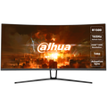 Dahua LM34-E330C Curved Gaming Monitor, 34" UWQHD (3440x1440), VA, 165Hz, 350 nits, 120% sRGB, 21:9, 3000:1, 178°/178°, 1ms, VESA, 2x DP 1.4, 2x HDMI 2.0, 1x Audio out, DC 12V, 2A, 78W.