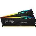 Kingston DRAM 16GB 5600MT/s DDR5 CL40 DIMM (Kit of 2) FURY Beast RGB XMP