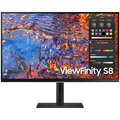 Monitor LED Samsung LS27B800PXPXEN HRM S80PB, 27" UHD FLAT 16:9 (3840x2160) IPS 60Hz, 350 cd/㎡, 1000:1, HDR400, 5ms, 178/178, 1xDP 1xHDMI, 3xUSB 3.0 1xUSB-C (90W), 3.5 Jack, Tilt/Pivot/Swivel/HeightAdj, VESA 100x100, 3Y