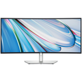 Monitor DELL UltraSharp U3425WE Curved 1900R 34", 3440x1440, WQHD, 120Hz, IPS Black AG, 21:9, 2000:1, 300 cd/m2, 8ms/5ms, 178/178, DP, HDMI, 2xThunderbolt 4 (90W), 3xUSB-C, 5xUSB-A, Audio line out, RJ-45, 2x 5W Speakers, Tilt, Swivel, HA (15cm), 3Y